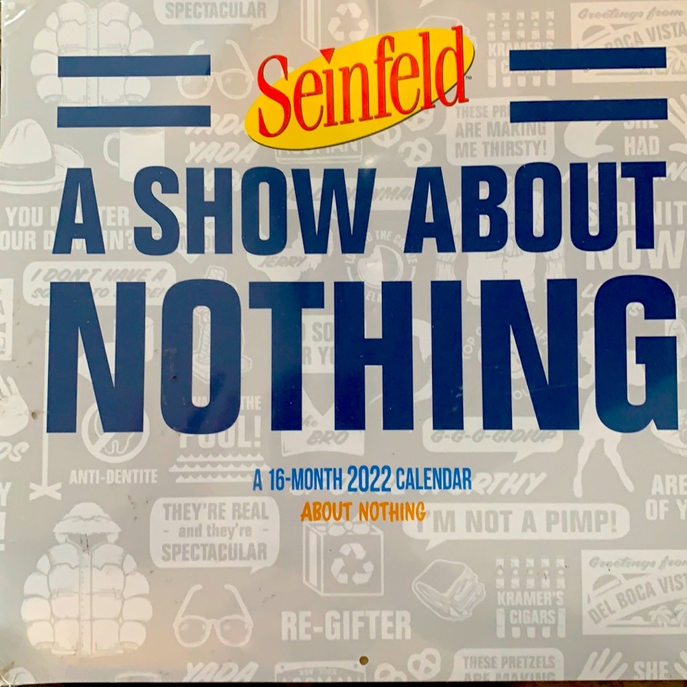 New Seinfeld 16 month 2022 Calendar